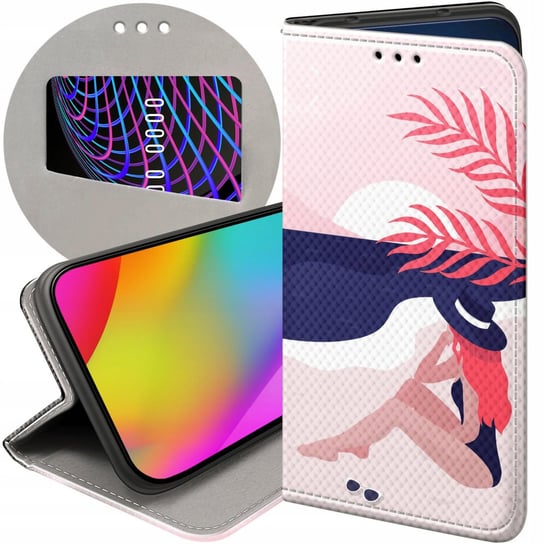 ETUI Z KLAPKĄ DO MOTO E20 / E30 / E40 WZORY LATO SUMMER VIBE CHILLOUT CASE Motorola