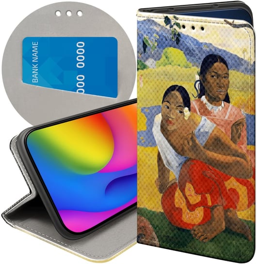 ETUI Z KLAPKĄ DO MOTO E32 / E32S WZORY PAUL GAUGUIN OBRAZY POSTIMPRESJONIZM Motorola