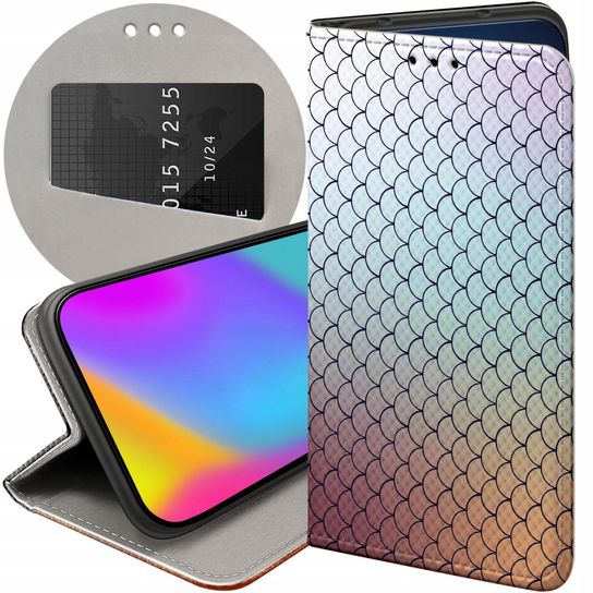 Housse Portefeuille Pour Motorola Edge 20 5G - Cuir Synthétique Noir, Protection Anti-choc, Neuve