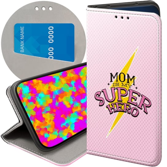 Etui Z Klapką Do Motorola Moto E5 Plus Wzory Dzień Mamy Matki Mama Futerał Motorola