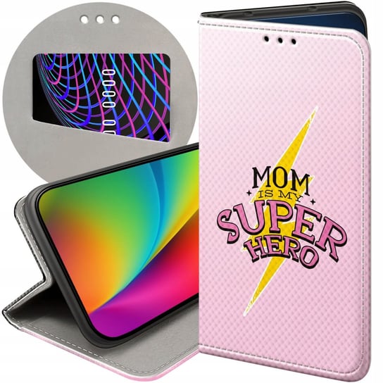 Etui Z Klapką Do Motorola Moto E6 Plus Wzory Dzień Mamy Matki Mama Futerał Motorola