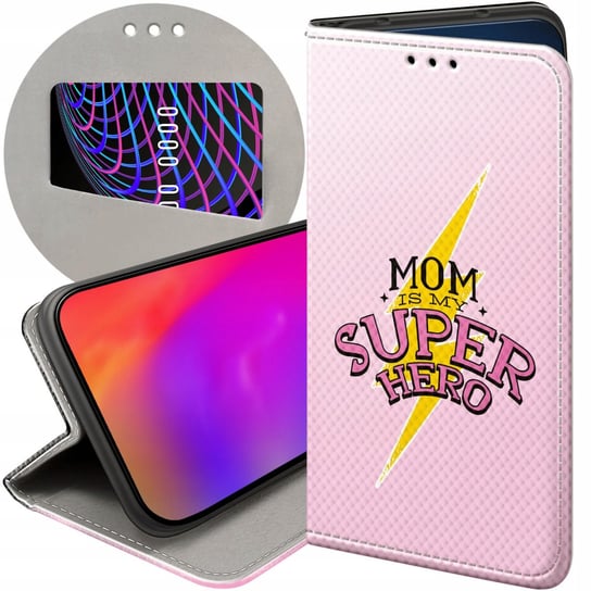 Etui Z Klapką Do Motorola Moto G10 / G30 Wzory Dzień Mamy Matki Mama Case Motorola