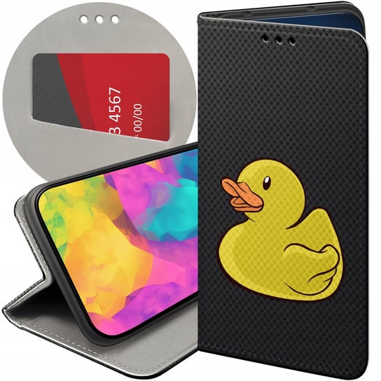 ETUI Z KLAPKĄ DO MOTOROLA MOTO G22 4G WZORY BEZ TŁA NAKLEJKI STICKER CASE Motorola