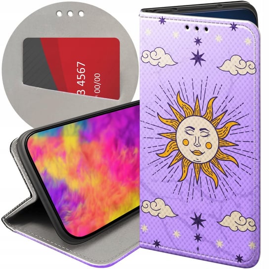 ETUI Z KLAPKĄ DO MOTOROLA MOTO G22 4G WZORY MODNE MODA FASHION FUTERAŁ CASE Motorola