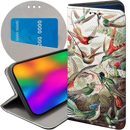 ETUI Z KLAPKĄ DO MOTOROLA MOTO G31 WZORY ERNST HAECKEL PRZYRODA BOTANIKA Motorola