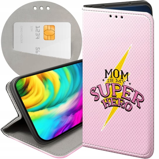Etui Z Klapką Do Motorola Moto G52 Wzory Dzień Mamy Matki Mama Futerał Case Motorola