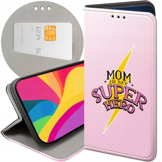 Etui Z Klapką Do Motorola Moto G60 Wzory Dzień Mamy Matki Mama Futerał Case Motorola