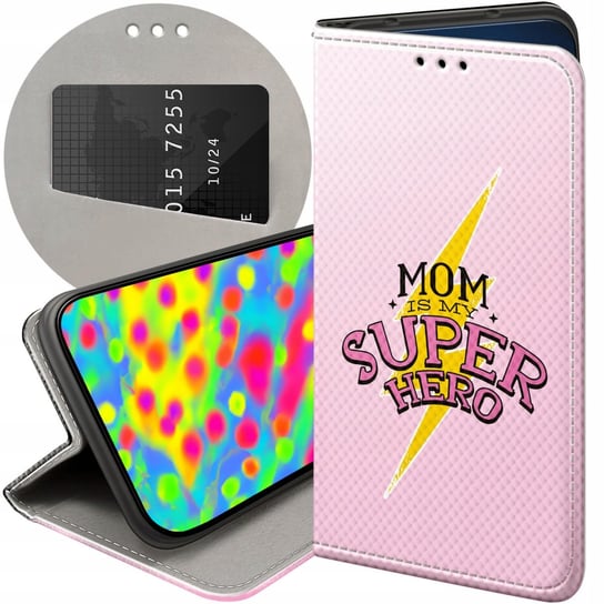 Etui Z Klapką Do Motorola Moto G62 5G Wzory Dzień Mamy Matki Mama Futerał Motorola