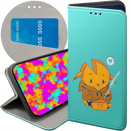 ETUI Z KLAPKĄ DO MOTOROLA MOTO G7 POWER WZORY BABY SŁODKIE CUTE FUTERAŁ Motorola