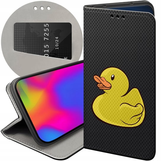 ETUI Z KLAPKĄ DO MOTOROLA MOTO G7 POWER WZORY BEZ TŁA NAKLEJKI STICKER CASE Motorola