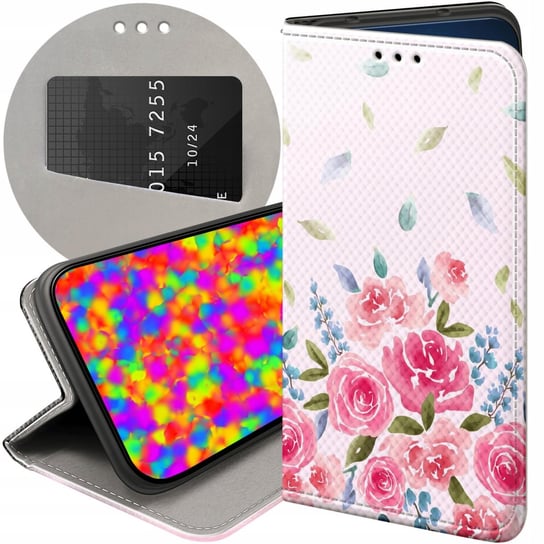 ETUI Z KLAPKĄ DO MOTOROLA MOTO G7 POWER WZORY ŁADNE PIĘKNE BEAUTY FUTERAŁ Motorola