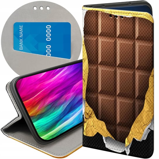 Etui Z Klapką Do Motorola Moto G71 5G Wzory Czekolada Choco Słodycze Case Motorola