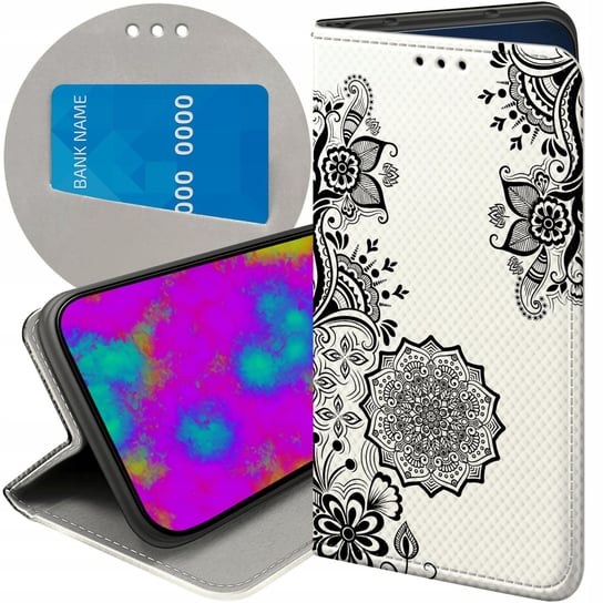 ETUI Z KLAPKĄ DO MOTOROLA MOTO G71 5G WZORY MANDALA BUDDYZM SZTUKA WZORY Motorola