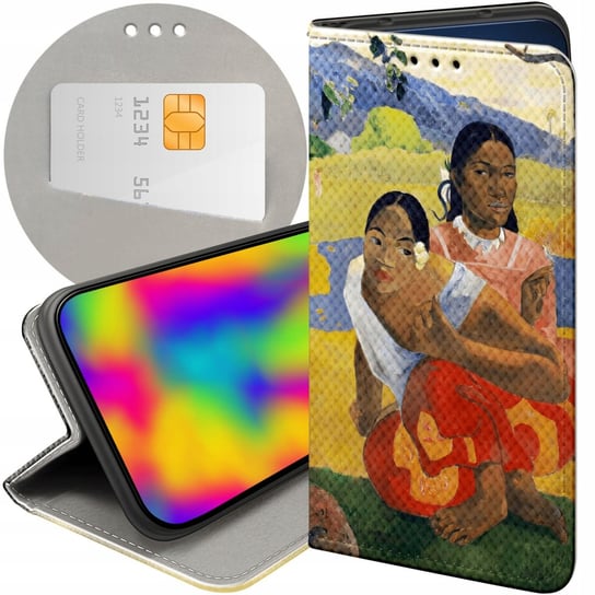 ETUI Z KLAPKĄ DO MOTOROLA ONE VISION / P40 WZORY PAUL GAUGUIN OBRAZY CASE Motorola