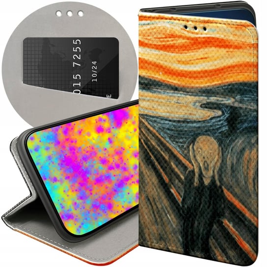 ETUI Z KLAPKĄ DO NOKIA G60 WZORY EDVARD MUNCH KRZYK MALARSTWO FUTERAŁ CASE Nokia