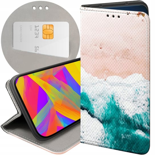 ETUI Z KLAPKĄ DO OPPO A78 4G WZORY NATURA PRZYRODA KRAJOBRAZY FUTERAŁ CASE Oppo