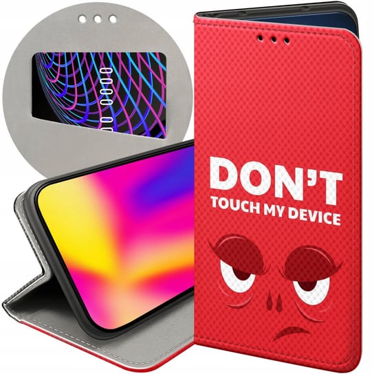 ETUI Z KLAPKĄ DO OPPO A78 4G WZORY ŚMIESZNE ZABAWNE WESOŁE FUTERAŁ CASE Oppo