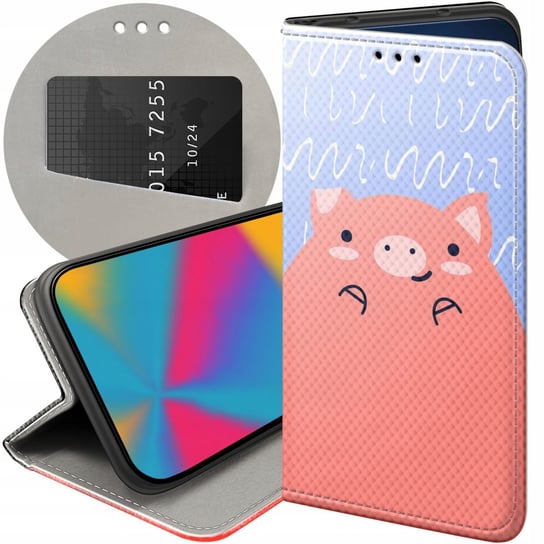 ETUI Z KLAPKĄ DO OPPO FIND X5 WZORY ŚWINKA PEPPA BAJKA FUTERAŁ POKROWIEC Oppo