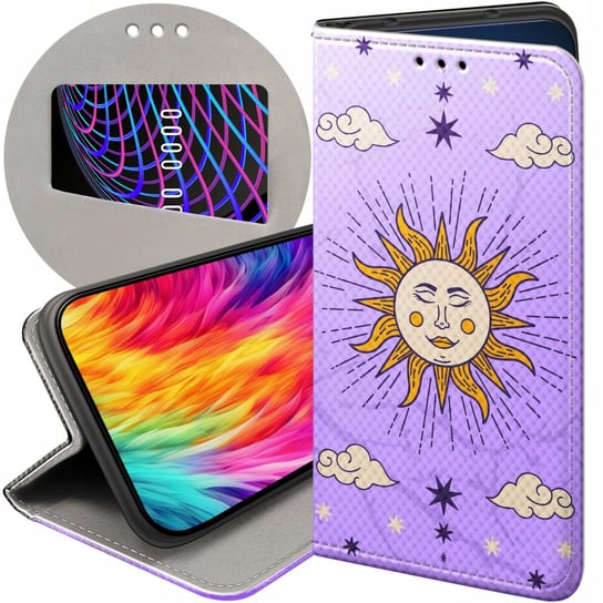 ETUI Z KLAPKĄ DO OPPO RENO 4 PRO 5G WZORY MODNE MODA FASHION FUTERAŁ CASE Oppo