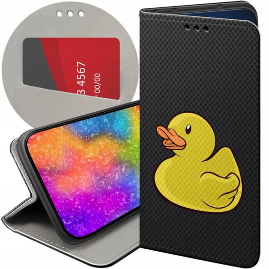 ETUI Z KLAPKĄ DO OPPO RENO 5 5G WZORY BEZ TŁA NAKLEJKI STICKER FUTERAŁ CASE Oppo