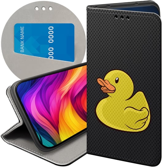 ETUI Z KLAPKĄ DO REALME 11 5G WZORY BEZ TŁA NAKLEJKI STICKER FUTERAŁ CASE Realme