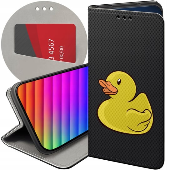 ETUI Z KLAPKĄ DO REALME 9 PRO / 9 5G WZORY BEZ TŁA NAKLEJKI STICKER FUTERAŁ Realme