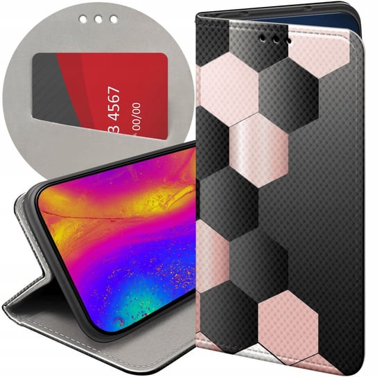 Etui Z Klapką Do Realme 9 Pro / 9 5G Wzory Geometryczne Symetria Futerał Realme