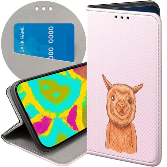 Etui Z Klapką Do Realme 9 Pro / 9 5G Wzory Lama Alpaka Andy Futerał Case Realme