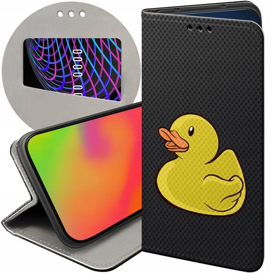 ETUI Z KLAPKĄ DO REALME 9I 5G / REALME 10 5G WZORY BEZ TŁA NAKLEJKI STICKER Realme