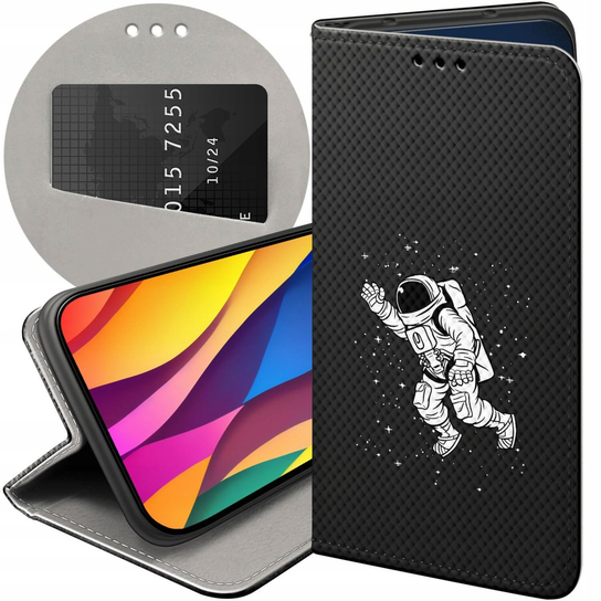 Housse De Protection Realme C11 (2021) - Étui Livre En Similicuir, Design Fleur Papillon, Gris