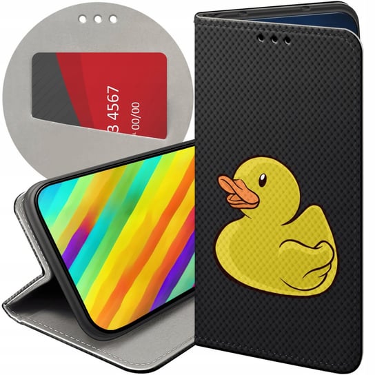 ETUI Z KLAPKĄ DO REALME C31 WZORY BEZ TŁA NAKLEJKI STICKER FUTERAŁ CASE Realme