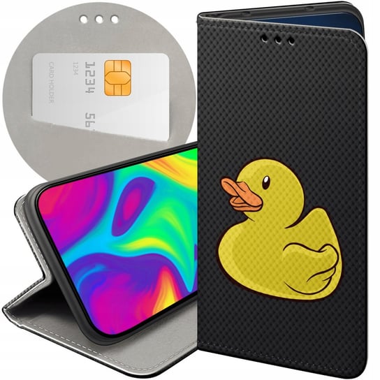 ETUI Z KLAPKĄ DO REALME C53 4G WZORY BEZ TŁA NAKLEJKI STICKER FUTERAŁ CASE Realme