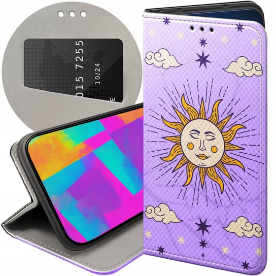 ETUI Z KLAPKĄ DO REALME C55 WZORY MODNE MODA FASHION FUTERAŁ POKROWIEC CASE Realme