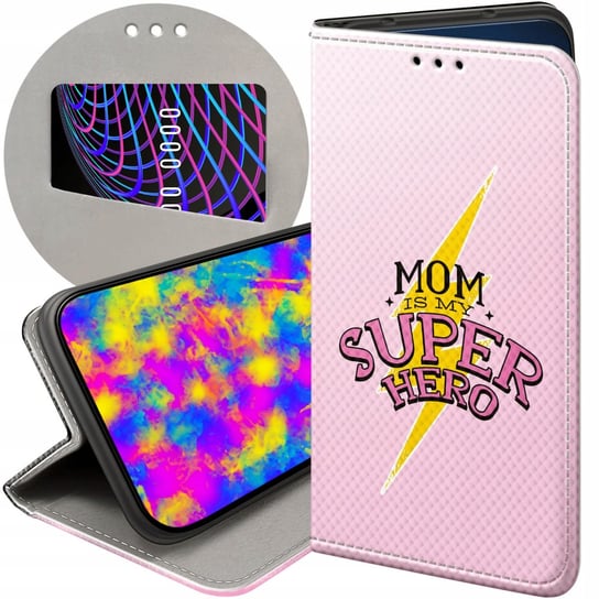 Etui Z Klapką Do Redmi Note 12 5G / Poco X5 Wzory Dzień Mamy Matki Mama Xiaomi