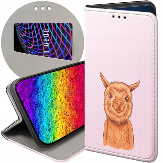 Etui Z Klapką Do Samsung A13 5G / A04S Wzory Lama Alpaka Andy Futerał Case Samsung Electronics