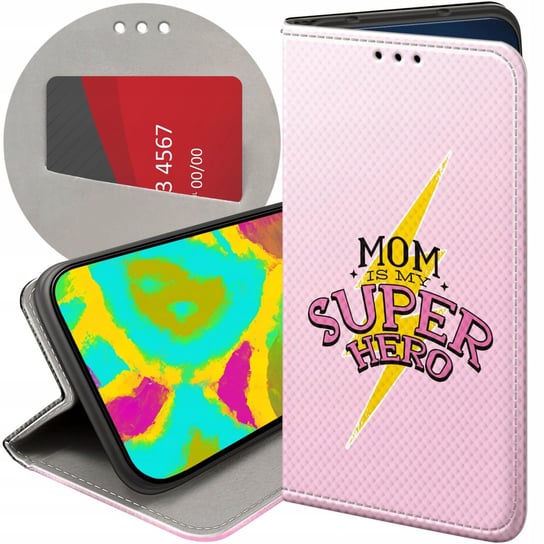 Etui Z Klapką Do Samsung Galaxy A03S Wzory Dzień Mamy Matki Mama Futerał Samsung