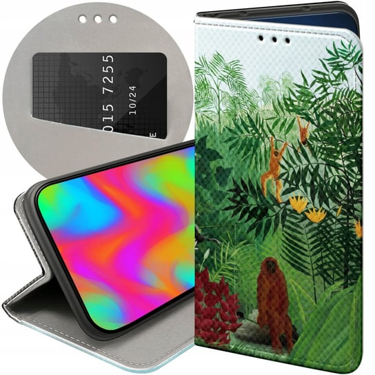 ETUI Z KLAPKĄ DO SAMSUNG GALAXY A05 WZORY HENRI ROUSSEAU PEJZAŻ MALARZ CASE Samsung Electronics