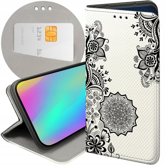 ETUI Z KLAPKĄ DO SAMSUNG GALAXY A05 WZORY MANDALA BUDDYZM SZTUKA WZORY CASE Samsung Electronics