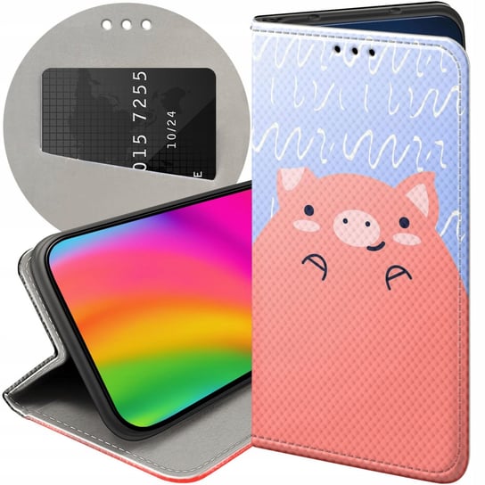 ETUI Z KLAPKĄ DO SAMSUNG GALAXY A05 WZORY ŚWINKA PEPPA BAJKA FUTERAŁ CASE Samsung Electronics