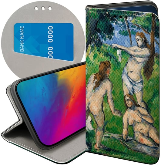 ETUI Z KLAPKĄ DO SAMSUNG GALAXY A10 WZORY PAUL CEZANNE PEJZAŻ PORTRET CASE Samsung