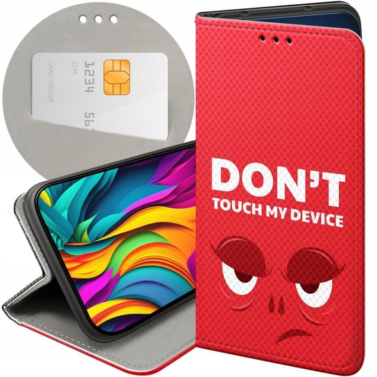 ETUI Z KLAPKĄ DO SAMSUNG GALAXY A10 WZORY ŚMIESZNE ZABAWNE WESOŁE FUTERAŁ Samsung Electronics