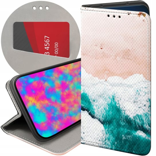 ETUI Z KLAPKĄ DO SAMSUNG GALAXY A12 WZORY NATURA PRZYRODA KRAJOBRAZY CASE Samsung Electronics