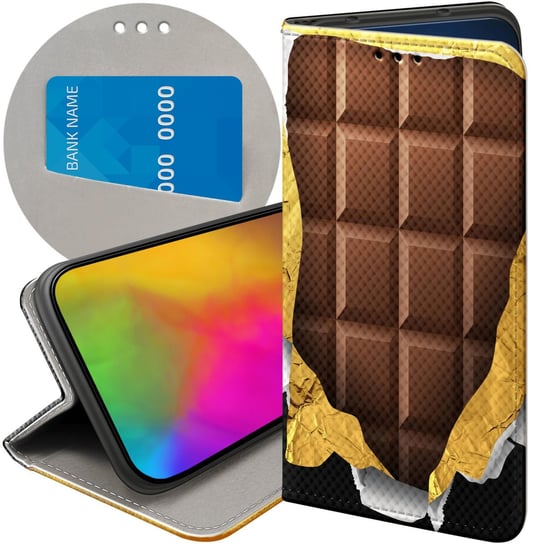Etui Z Klapką Do Samsung Galaxy A13 4G Wzory Czekolada Choco Słodycze Case Samsung