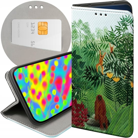 Etui Z Klapką Do Samsung Galaxy A13 4G Wzory Henri Rousseau Pejzaż Malarz Samsung Electronics