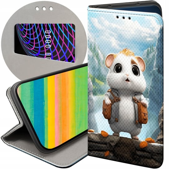 ETUI Z KLAPKĄ DO SAMSUNG GALAXY A20E WZORY CHOMIKI SZYNSZYLE MYSZOWATE CASE Samsung Electronics