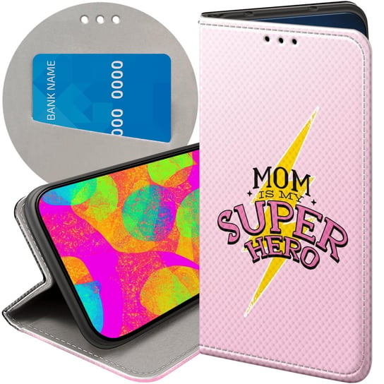 Etui Z Klapką Do Samsung Galaxy A22 4G Wzory Dzień Mamy Matki Mama Futerał Samsung