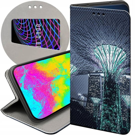 ETUI Z KLAPKĄ DO SAMSUNG GALAXY A23 5G WZORY MIASTA ARCHITEKTURA URBAN CASE Samsung