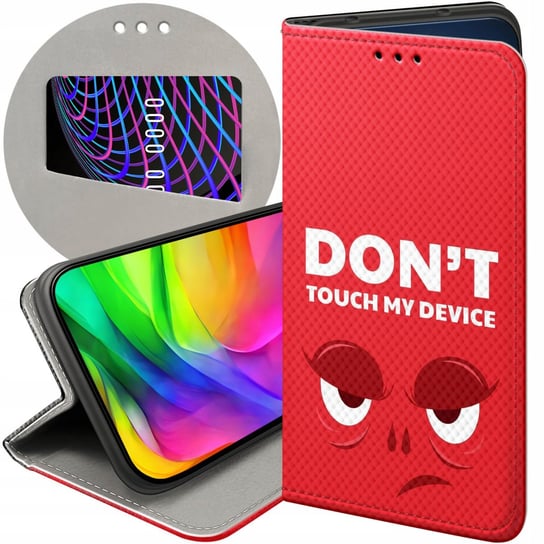 ETUI Z KLAPKĄ DO SAMSUNG GALAXY A23 5G WZORY ŚMIESZNE ZABAWNE WESOŁE CASE Samsung Electronics