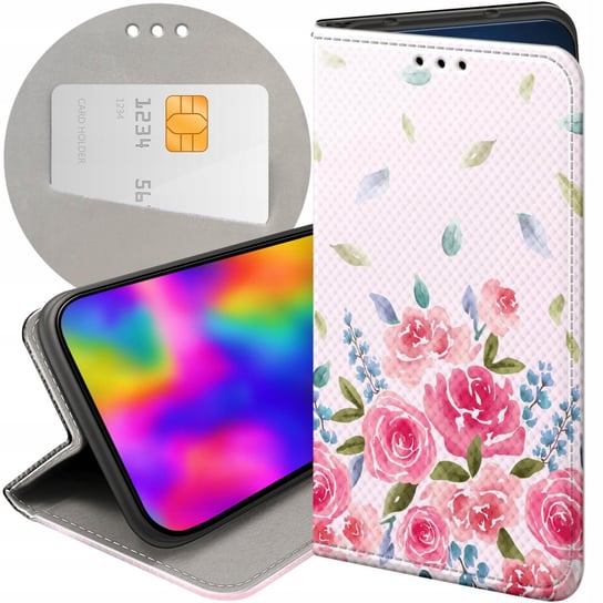 ETUI Z KLAPKĄ DO SAMSUNG GALAXY A24 4G / A25 5G WZORY ŁADNE PIĘKNE BEAUTY Samsung Electronics