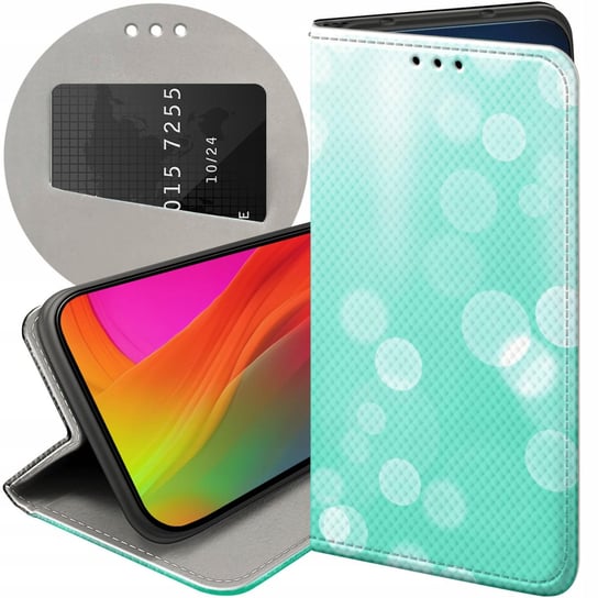 ETUI Z KLAPKĄ DO SAMSUNG GALAXY A24 4G / A25 5G WZORY MIĘTOWE MIĘTA MINT Samsung Electronics